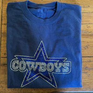 Dallas Cowboys T shirt with Bling